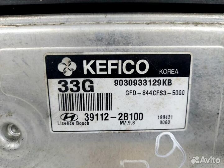 Блок управления двигателем 2007-2012 Hyundai I30