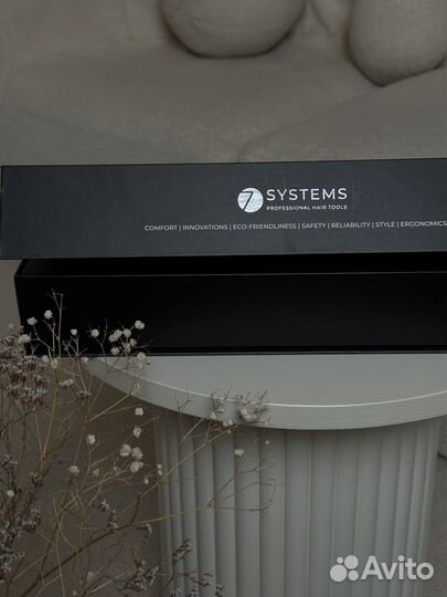 Утюжок 7systems для кератина титановые пластины