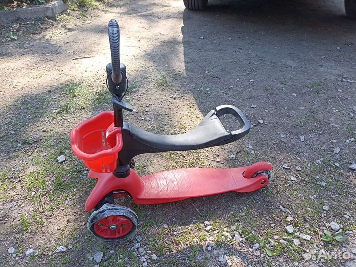 Самокат беговел 3 в 1