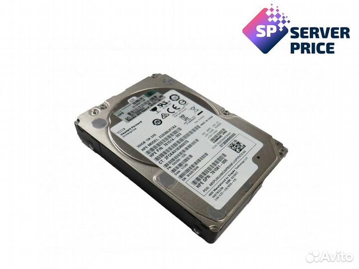 300GB SAS 10K HP 2.5