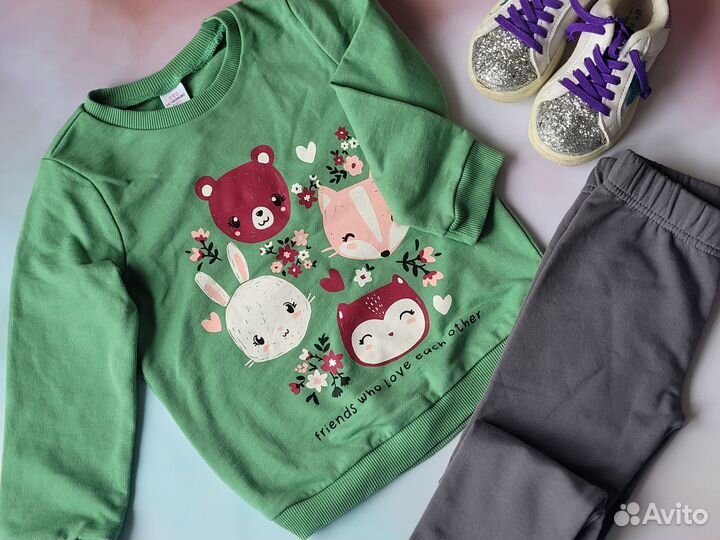 Пакет вещей для девочки 92 98