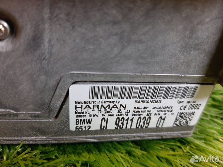 Магнитола Bmw 5Er 520D F10 (Ф10) N47D20C 2 2013