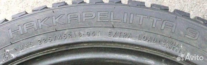 Nokian Tyres Hakkapeliitta 9 225/45 R18