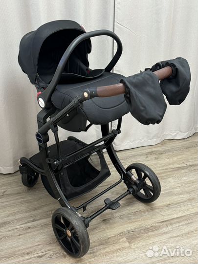 Коляска luxmom 3 в 1 бу