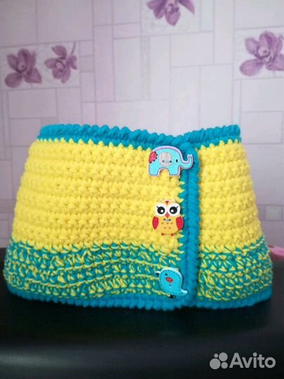 Шапка весенняя+ снуд ручной работы