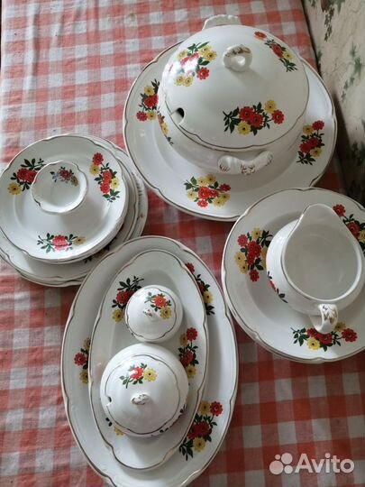 Сервиз столовый суповой