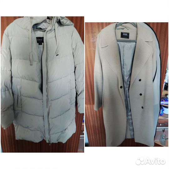 Зимний пуховик, весна-осень пальто