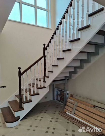 Лестницы, перила, ступени, столбы