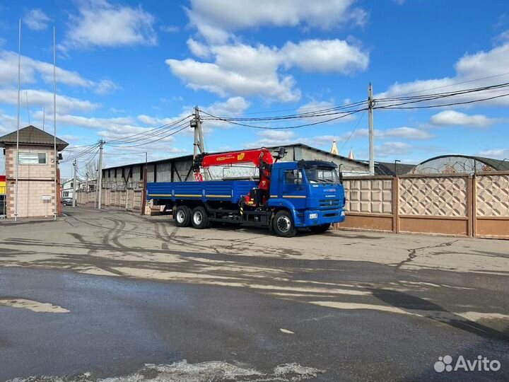 КамАЗ 65117-3010-48 с КМУ, 2021