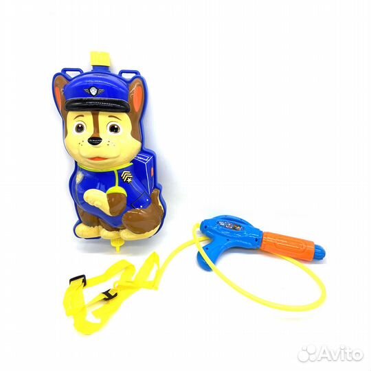 Водяной пистолет с ёмкостью-рюкзаком для воды