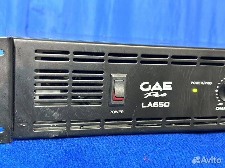 Усилитель мощности GAE PRO LA 650