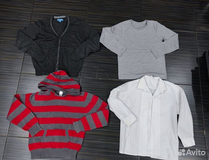 Вещи пакетом на мальчика 116-122