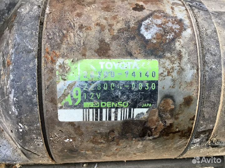 Стартер на Toyota Carina