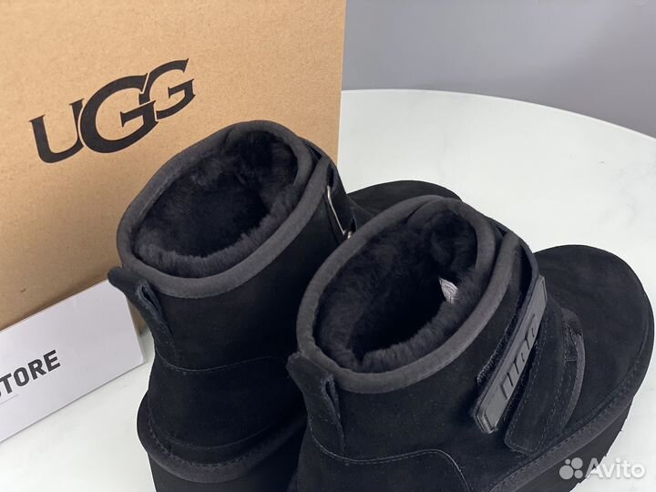 Ugg Neumel Platform Buckle Black