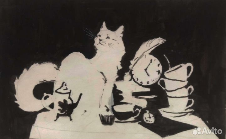 Интерьерная графика картина