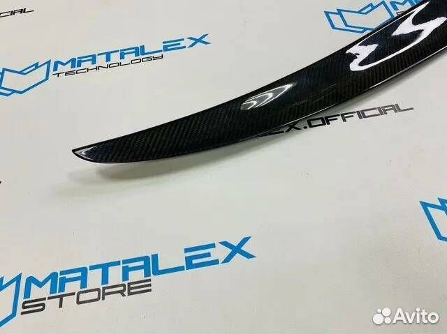 Спойлер BMW X4 G02, M performance, карбон