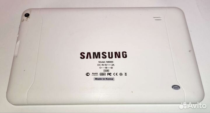 Планшет Samsung N8000 (под перепрошивку)