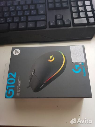Проводная мышь Logitech G102