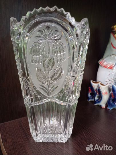 Хрустальная ваза 1990года