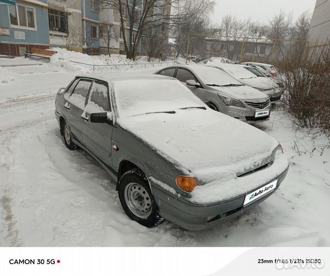 ВАЗ 2115 Samara 1.6 МТ, 2008, 3 800 км