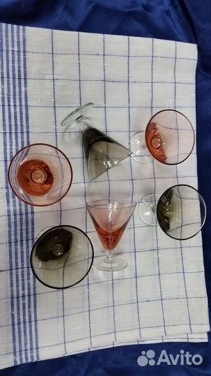 Рюмочки для ликёра и крепких напитков редкие