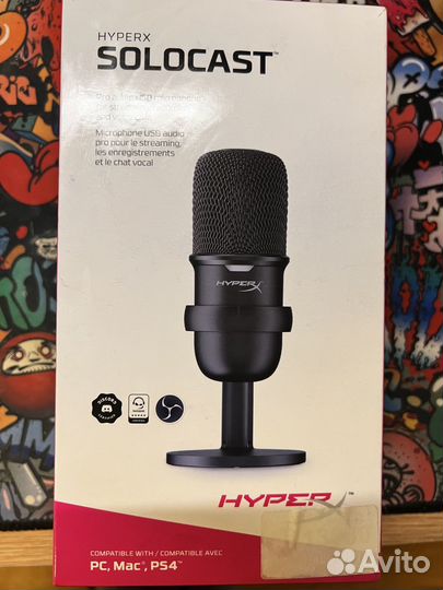 Микрофон hyperx solocast