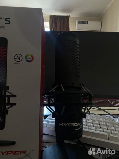 Микрофон hyperx quadcast S