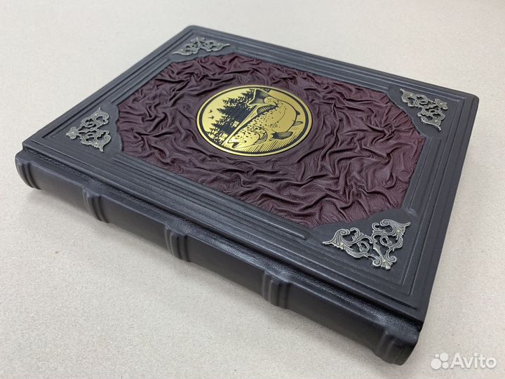 Большая книга русской рыбалки (Кожаная книга)