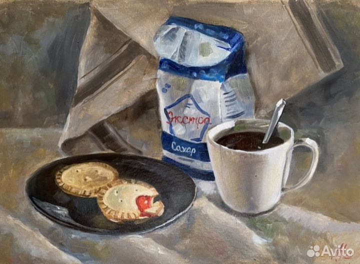 Натюрморт маслом 35*25