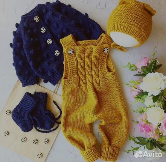 Вяжу на заказ детские вещи и игрушки