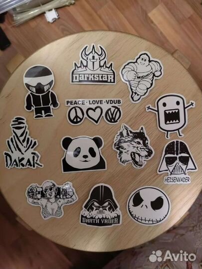 Стикеры(наклейки) на макбук