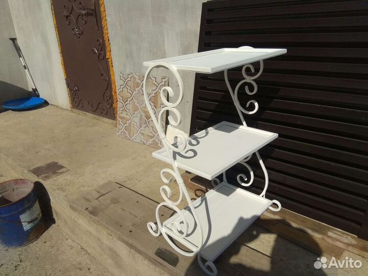 Полка кованая. Обувница