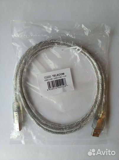 Кабели USB2.0 AM-USB2.0 BM (для принтеров)