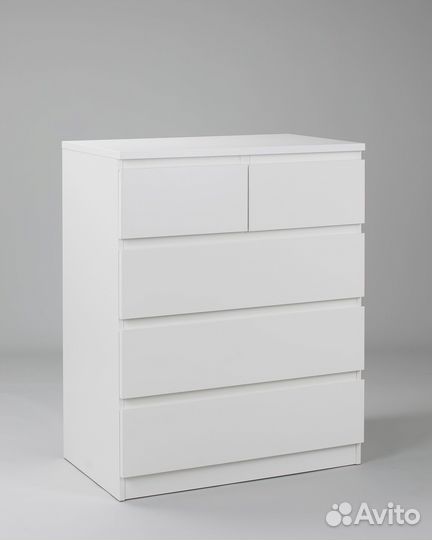 Комод IKEA Мальта 3+2 ящика Белый пвз