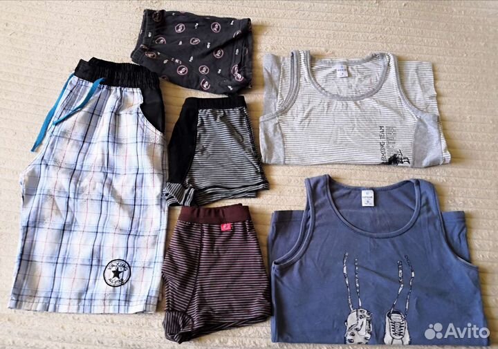 Вещи пакетом на мальчика 140 146