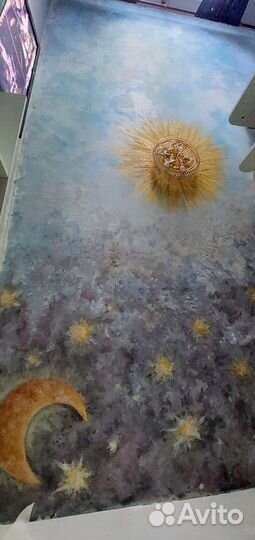 Разрисовать детали интерьера