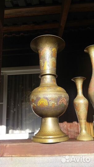 Вазы восточные 4 штук