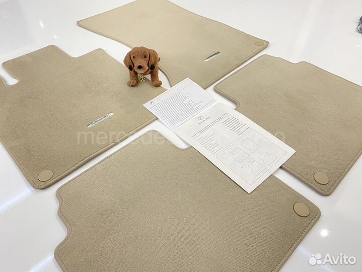 Оригинальные коврики Мерседес Бенц S class