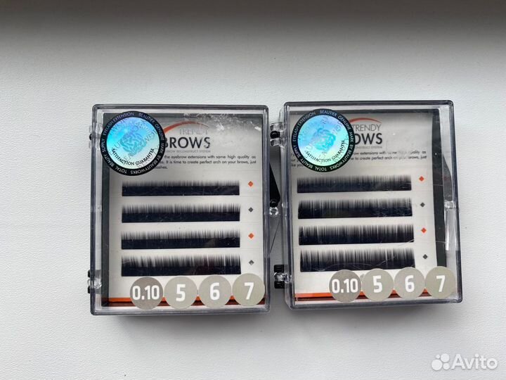 Волоски для наращивания бровей Trend Brows