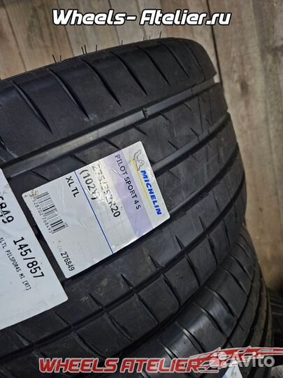 Michelin Pilot Sport 4 S 245/40 R20 и 275/35 R20