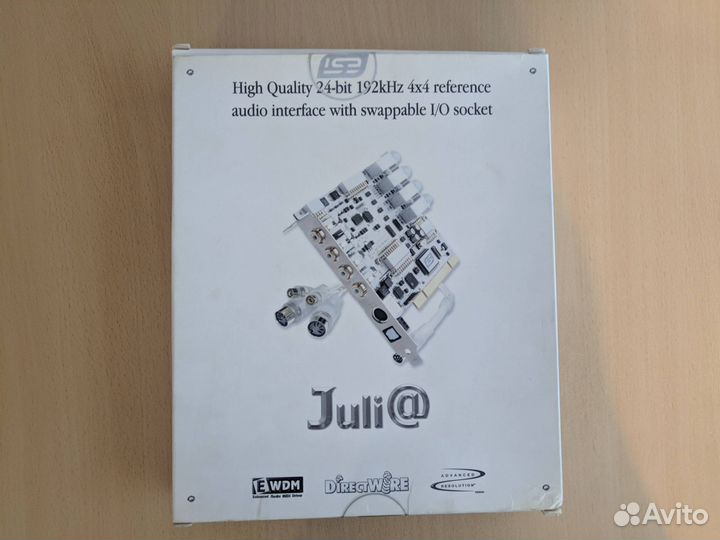 Профессиональная звуковая карта ESI Julia