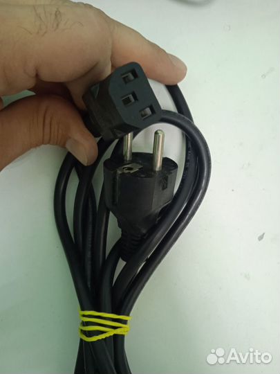 Кабель питания (сетевой шнур) IEC C13 оригинал