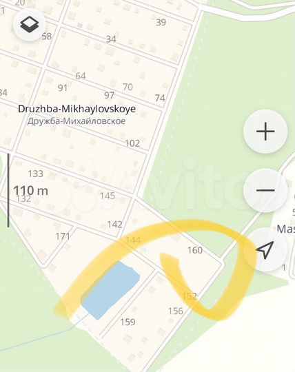 Участок 18 сот. (СНТ, ДНП)