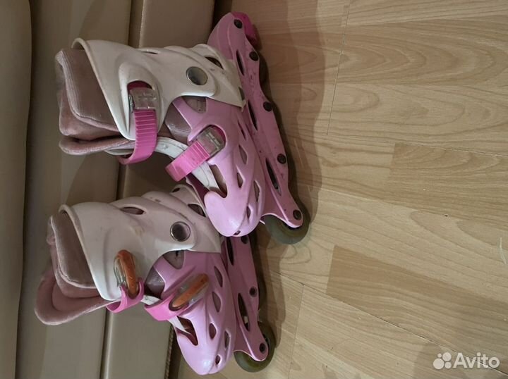 Роликовые коньки детские раздвижные