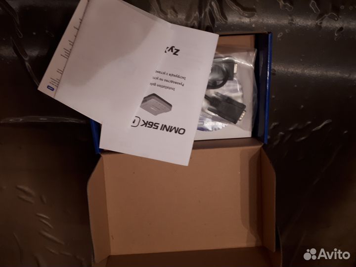 Модем Zyxel Omni 56K mini