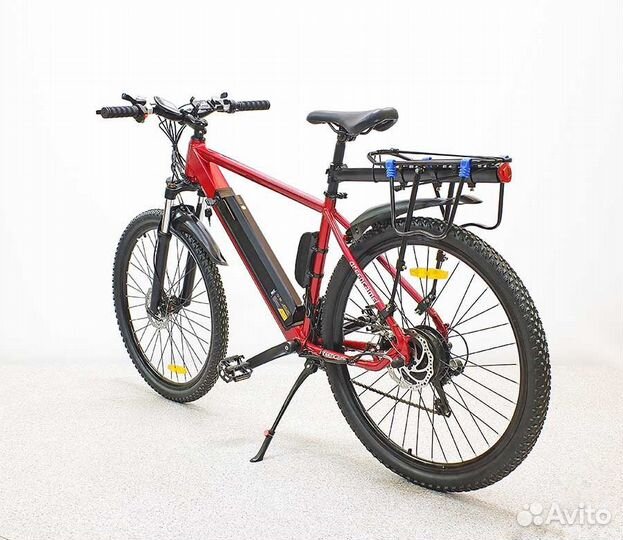 Электровелосипед GreenCamel Мустанг красный