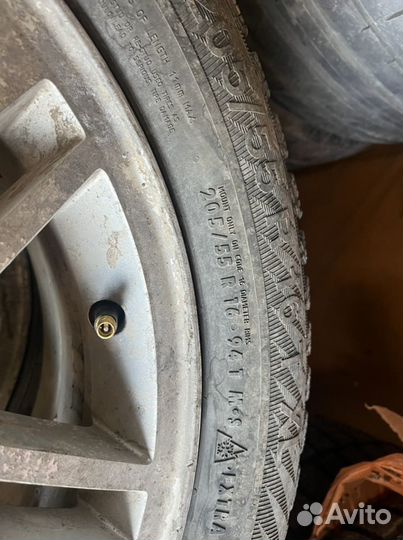 Колеса на зиме r16 205/55 r16 от ford focus 2