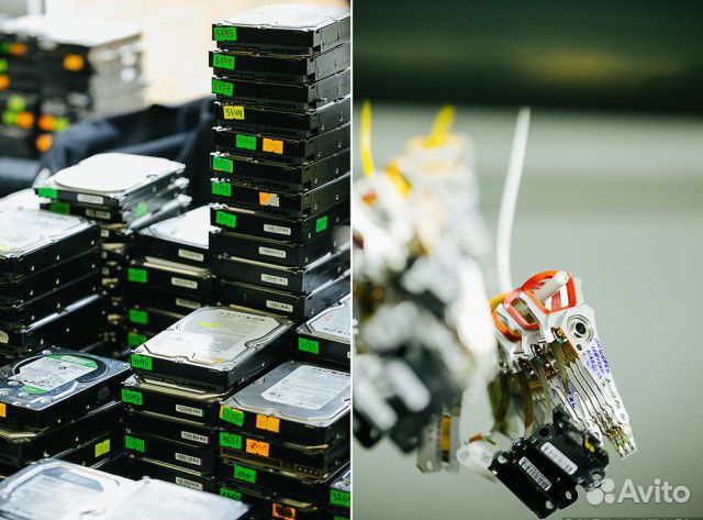 Восстановление информации и данных с HDD, SD, SSD