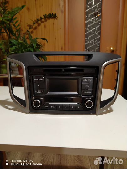 Автомагнитола штатная для хендай крета ц 3тр