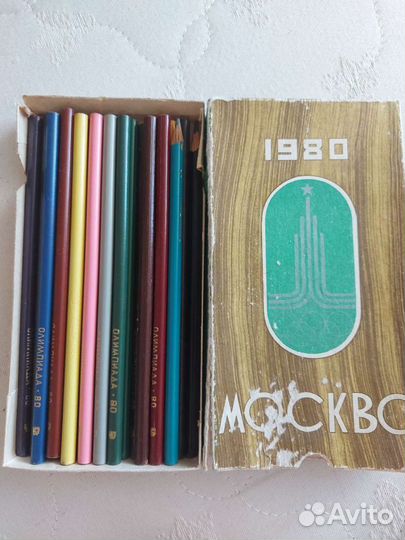 Цветные карандаши СССР